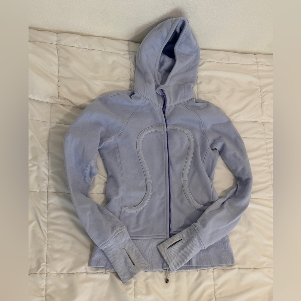 Lululemon Light Purple Hooded Jacket